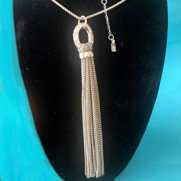 JLO Jennifer Lopez Tassel Necklace - Picture 1 of 6
